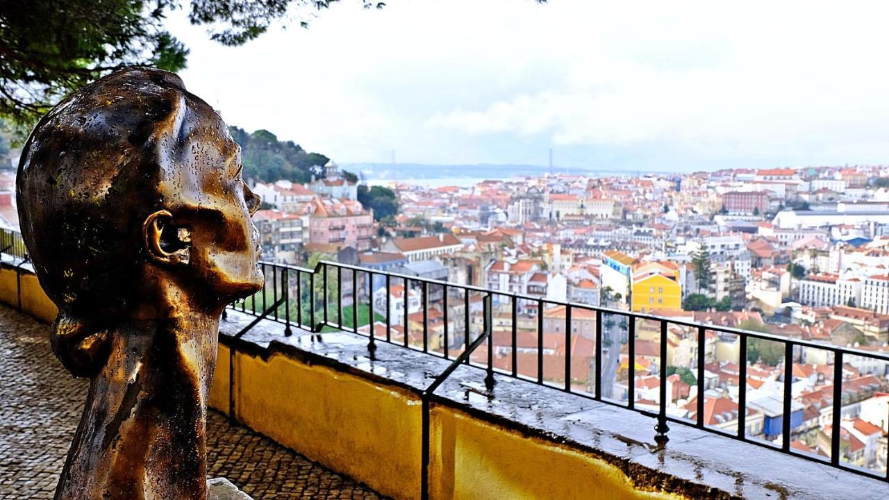 Traditional Apartment With A Terrace, Ac And Fast Internet Lisboa Exteriör bild